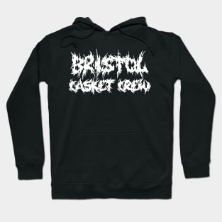 Bristol Casket Crew White Hoodie